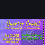 Quarter Craze Fundraiser