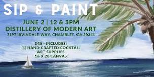 Beach Sip & Paint 3PM