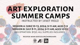 Art Exploration Summer Camps