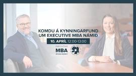 Introduction Meeting for the Executive MBA at Reykjavik University