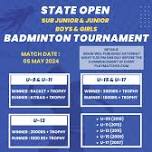 STAE OPEN SUB JUNIOR AND JUNIOR BADMINTON TOURNAMENT