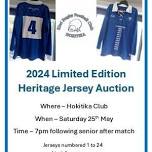 2024 Heritage Jersey Auction