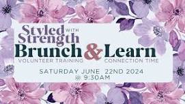 June Volunteer Brunch & Learn