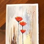 Watercolor Series for Beginners: Poppies