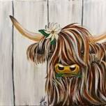 Paint Night - LuluBelle the Highland Cow