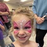 Kid's Night - Face painting with Ms. Sarai