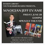 Magician Jeff Evans