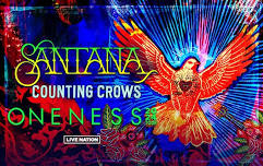 Santana and Counting Crows: Oneness Tour 2024 on June 25 at 7 p.m.