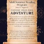 Adult Summer Reading Program