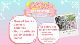 Sailor Moon Pop up Event