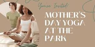 Mother’s Day yoga at the park