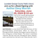 Invitation: Book Signing Event with Author Davy Murrah at Lucedale-George County Public Library