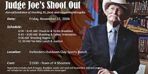 2024 Judge Joe's Annual Shoot Out