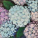 Hydrangea Painting