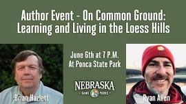 Author Event – On Common Ground: Learning and Living in the Loess Hills