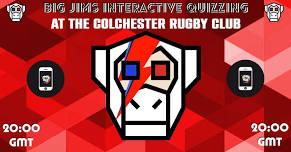 Colchester Rugby Club Presents  Big Jim's Interactive Pub Quiz