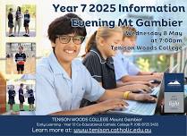 Year 7 2025 Information Evening - Mt Gambier