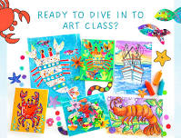 Under The Sea Art Class