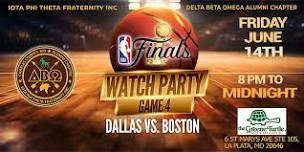 NBA Finals Watch Party with the Iota's of Charles County