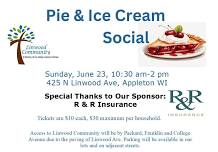 Pie & Ice Cream Social