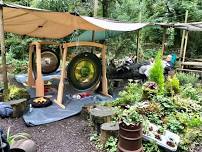 Sound bath in the forest