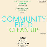 COMMUNITY FIELD CLEAN UP