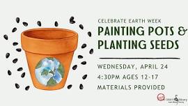 Pot Painting & Planting Seeds