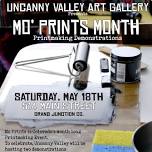 Mo’Prints month @ uncanny valley