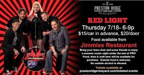 Red Light - Thursday Summer Music Night!