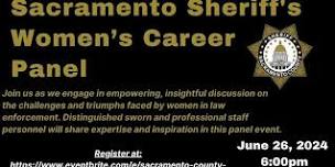 Sacramento County  Sheriff's Office  Women's Career Panel