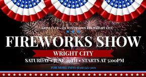 Wright City Fireworks Show