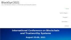 International Conference on Blockchain and Trustworthy Systems (BlockSys 2024)