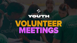 JSM IYC Volunteer Meetings and Work Day