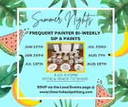 Summer Nights Frequent Painter Sip & Paint