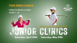 FREE Junior Clinics at HDCC