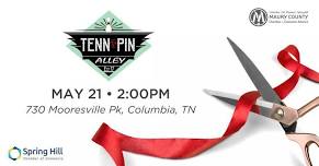 Ribbon Cutting for Tenn Pin Alley