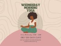 Wednesday Morning Yoga with Amy Murray