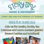 Baby and Tot Music & Movement Storytime