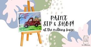 Paint, Sip + Shop at MB Home