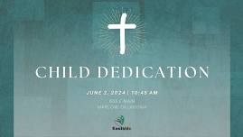 Child Dedication Service