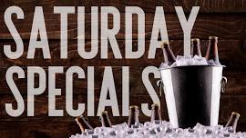 Saturday Daily Specials: Beer, Pizzas, and More!