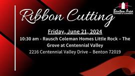 Ribbon Cutting Event - Rausch Coleman Homes - The Grove at Centennial Valley