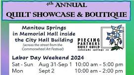 Piecing Partners Quilt Guild - 4th Annual Quilt Showcase %26amp; Boutique