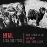 METAL Baby Goat Yoga