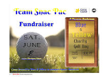 Team Snac Pac Blue & Yellow Charity Golf Day