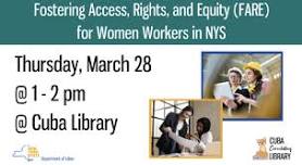 'Fostering Access, Rights, and Equity (FARE) for Women Workers in NYS'