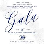 National Black MBA Association Inc., Central Florida Chapter: 25th Anniversary Gala