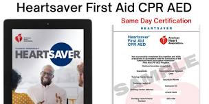 Heartsaver First Aid CPR AED