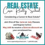 Real Estate Class - June 1st, 2nd, 8th & 9th