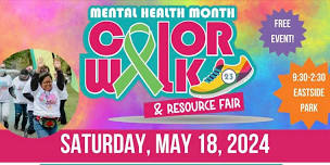 Mental Health Month Color Walk